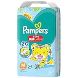 【パンツ Mサイズ】パンパース オムツ さらさら風通しパンツ (6~12kg) 54枚