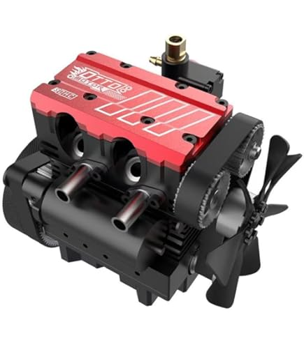 Amazon.co.jp: ToyGhillied V8エンジンモデルキット 1/10 8気筒4