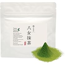 Amazon.co.jp: 八女 抹茶 40g チャック袋 日本茶鑑定士監修 粉末