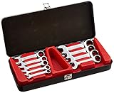 Blackhawk By Proto BW-2250R 12 Point Stubby Ratcheting Combination Wrench Set 9-Piece [並行輸入品]