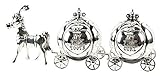 Cinderella Carriage Tooth and Curl Baby Keepsake Gift By Haysom Interiors [並行輸入品]