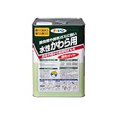アサヒペン 水性かわら用 銀黒 14L 【まとめ買い3セット】