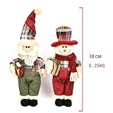 クリスマス図、Wolfbush Cute Stuffed Cloth人形パーティー装飾子供おもちゃギフト 35*10*5cm 18RRHX5J9J5160149P6T