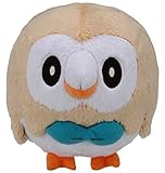 Takaratomy Pokemon Sun & Moon Stuffed Plush Rowlet 6 [並行輸入品]