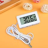 Kicode デジタル LCD組込み 温度計 冷蔵庫冷凍庫のために 水族館 水槽 温度