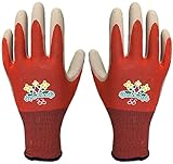 g-style 【ガーデニング用手袋】 ラバーファーム オレンジ SS 5双セット