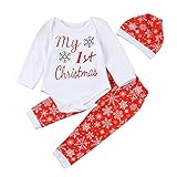 (プタス)Putars ベビー服 子供服 ロンパース 女の子 男の子 上下セット 長袖 ファースト クリスマス 可愛い 秋 冬 新生児 歩行服 出産お祝い 記念日 プレゼント 0-24ヶ月