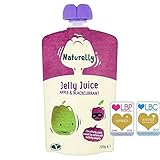 (Naturelly) ゼリージュースアップル＆カシス袋100グラム (x2) - Naturelly Jelly Juice Apple & Blackcurrant Pouch 100g (Pac