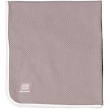 Red Castle Baby's First Blanket Fleur De Coton Fabric (80 x 70 cm, Taupe/ White) by Red Castle