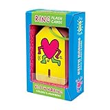 Mudpuppy(マッドパピー)キース・ヘリング リングフラッシュカード(H6.0×W11.0×D17.3cm)