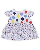 The Essential One – Little Girls 'ベビーキッズPolka Dot Top BLINKY Bunnyホワイト/レッド/イエロー/ブルー US サイズ: 3S カラー: 