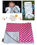ベビーエレファントイアーズ(Baby Elephant Ears) ベビー&キッズブランケット/ピンクドット/リバーシブルタイプ/XLblanket [並行輸入品]