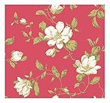 York Wallcoverings AD8203SMP Veranda Magnolia Vine 8 x 10 Wallpaper Memo Sample [並行輸入品]