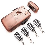 電子インテリジェントドアロック – 4リモートコントロール。 ブロンズ 6099058062_4m-bronce