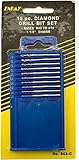 Enkay 543-C Diamond Drill Set, Number 42-70, Carded, 10-Piece [並行輸入品]