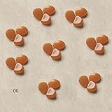 AMAA 蓄光石 飾り石 夜光石 水槽飾り 石光る石 蓄光砕石　水槽飾り　鑑賞用　通路　車道　水族館　庭園　1袋約100個 (イエロー)