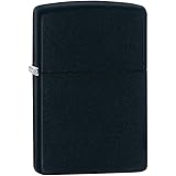 ZIPPO(ジッポー) オイルライター 無地 マットカラー ブラック 218 [正規輸入品]
