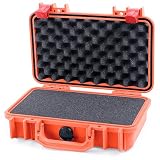 ColorCase Pelican Protector 1170 ケース オレンジ - 小型防水ケース ピック&プラックフォーム&コンボリューテッド リッドフォーム - レッドラッチ