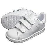 adidas アディダス オリジナルス スタンスミス ベルクロ キッズ ベビー STAN SMITH CF I (15cm, ホワイト)