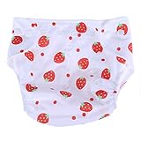 Domybest ベビー服 ベビーおむつ 女の子 男の子 6-12ヶ月に適して 6色 四季 練習 ベビープルパンツ コットン 良い換気 強い弾力性 強力吸水 再利用可能