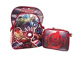 Marvel Avengers Age of Ultron Large Backpack with Lunch Kit [並行輸入品]