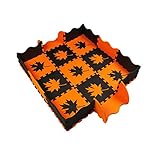 9個の防水児用泡マットベビー泡パズル遊び用マット、カエデの葉