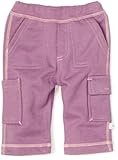 Babysoyベビー女の子ソフトCargoパンツ、ナス、12 – 18