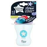 Tommee Tippee Training Straw Cup 7m+ - With Clear Valve by Tommee Tippee