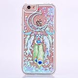 DOTORA iPhone 5S / iPhone SE 専用ハードケース おしゃれ 風鈴柄 キラキラ ラメ入り ポリカーボネート ハード クリア 耐衝撃 カバー #11