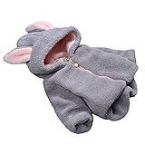 キッズ コート アウター ジャケット 子供服 ウサギの耳 フード付き ベビー服 女の子 長袖 防寒 hibote