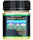 HONEY VALLEY プレミアム クローバーハニー 250g クリーミー 生はちみつ 100% Pure New Zealand Honey ハニーバレー