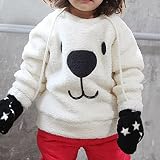 New Winter Cute Kids Baby Long Sleeve Sweatshirt -4T