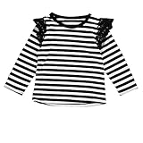 Tovadoo 子供服 ベビー服 女の子 トップス 秋冬 長袖 多色 フレアスリーブ アンティーク調 お姫様 プリンセス キュート 保育園