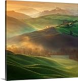 Krzysztof Browkoプレミアムシックラップキャンバス壁アート印刷題名朝夢 16" x 16" 2380496_24_16x16_none