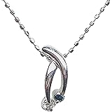 (オールジュエリープレミアム) Alljewelry Premium K18WGダイヤ/ブルーダイヤ ペンダント ネックレス AJSI02689