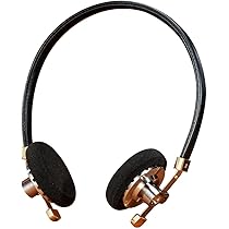 Amazon.co.jp: ROSESELSA「遠山」オンイヤーハイファイ有線ヘッドホン  