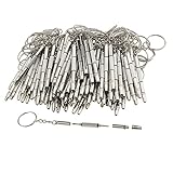 Dovewill 約100個　4way修理ツール　キーチェーン付き　眼鏡/時計/電池交換/修理工具 　精密ドライバー 多機能 お手入れ 小さなネジ