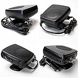 車2で1ポータブル暖房冷却セラミックヒーターファンDefroster Demister DC 12 V