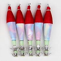 Amazon | イカスッテ 浮きスッテ 2.0号 セット 80mm 蓄光 夜光