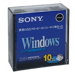 SONY 3.5FD×10 DOS/V黒 10MF2HDQDVB