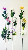 造花仏花　どれでも1本￥98　【お好きなアイテムをお選び下さい】【仏花】【盆花】【菊】 (下段中央　トルコキキョウ)