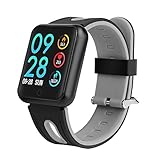 心拍計 腕時計型 INorton スマートブレスレット スマートウォッチ IP68防水 血圧計 歩数計 line/電話着信通知 睡眠検測 消費カロリー 多運動モード対応 隔遠撮影