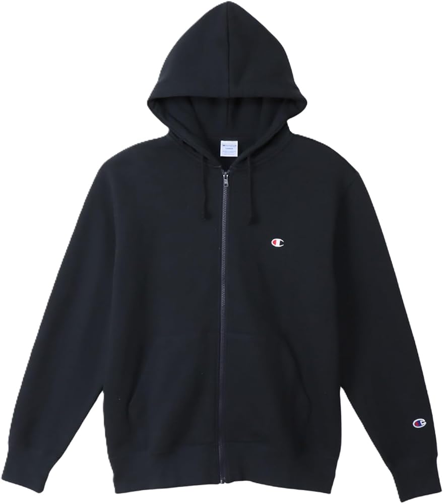 Champion(チャンピオン) パーカー 長袖 裏毛 COTTON USA ワンポイントロゴ刺繍 ジップフーデッドスウェットシャツC3-W104/C3-W104L/C3-W104Z/C3-Y137/C3-Y137Lメンズ