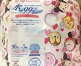 Super 手口まわりウェットティッシュ 90枚×3個 ドナルド