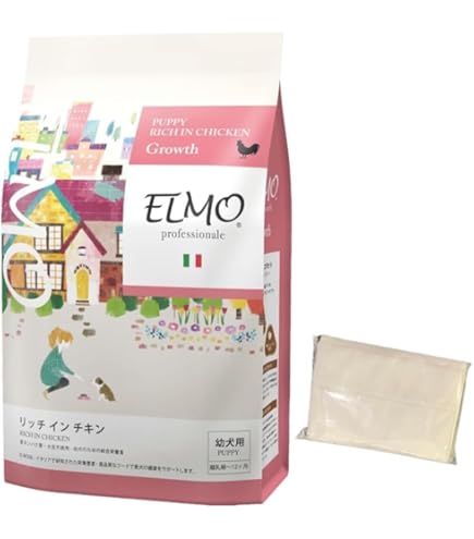 Amazon.co.jp: 【幼犬 子犬用 イタリア製ドッグフード 3kg】ELMO