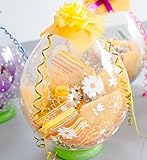 生花 が バルーン の中に入った バルーン ( お花 柄 ) フラワー ( ミックス 系 ) サプライズ ギフト