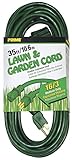 Prime Wire & Cable EC880627 35-Foot 16/3 SJTW Lawn and Garden Outdoor Extension Cord, Green [並行輸入品]