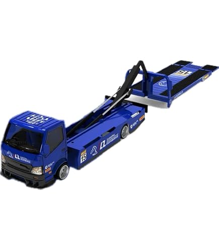 Amazon.co.jp: 1/64 Timemicro Hino H300 Flatbed Transport Trailer