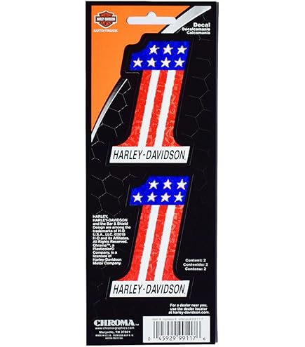 Amazon.co.jp: ハーレーダビッドソン ステッカー GEMZ NO.1 : 車＆バイク