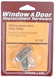 Prime-Line Products A 163 Sliding Screen Door Latch Strike, Steel, Columbia, 2-Pack [並行輸入品]